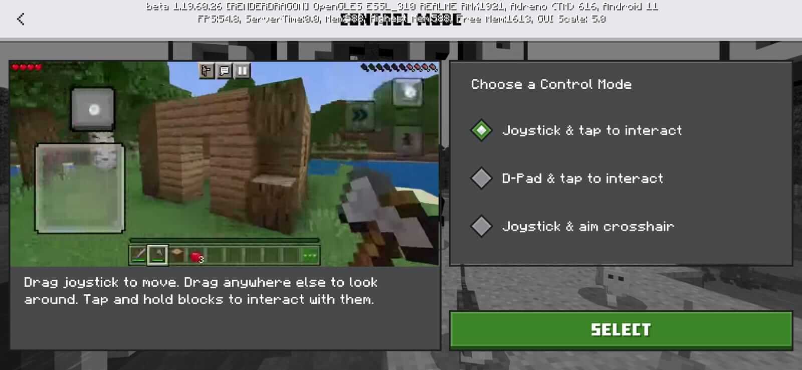 Screenshot Minecraft Bedrock Edition APK