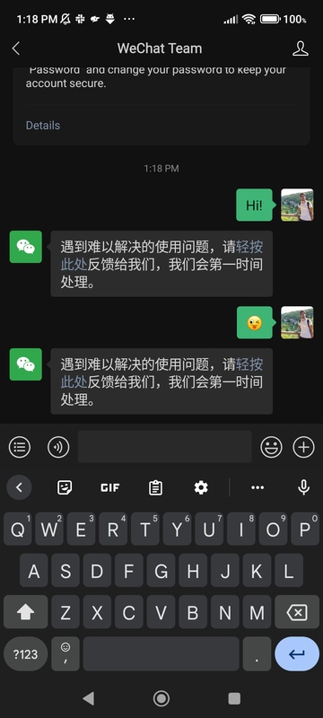 Screenshot WeChat APK v8.0.71