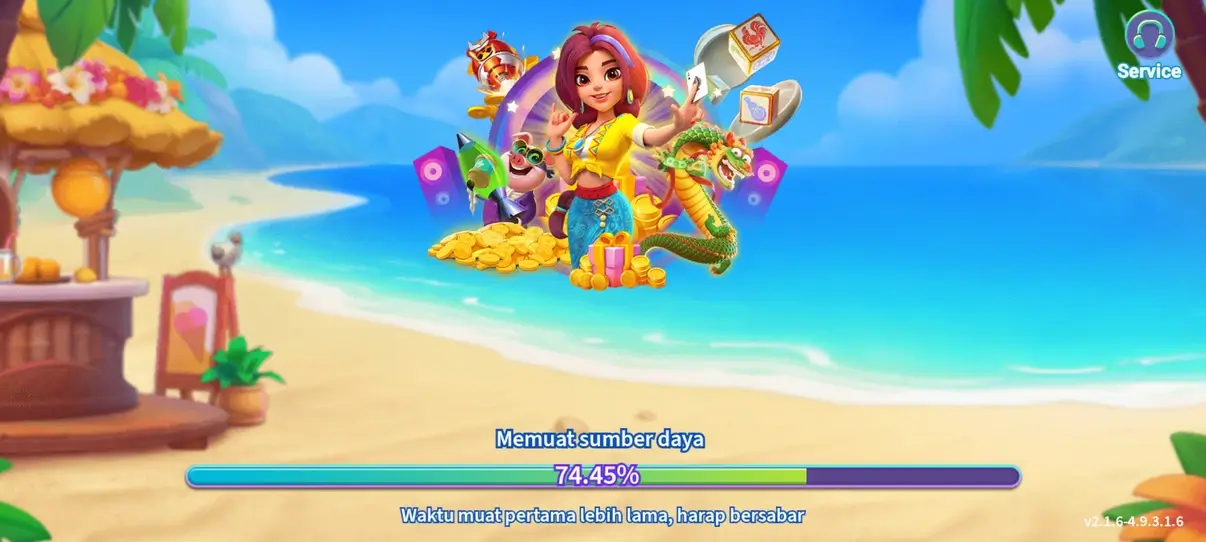 Screenshot Hoki APK v9.9 – Game Slot Sosial dengan Tema Seru