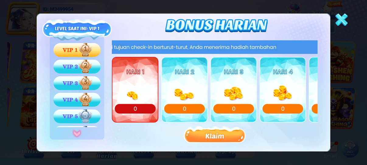 Screenshot 7276 Slot APK untuk Pecinta Slot dan Fishing