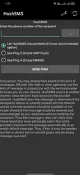 Screenshot HushSMS APK