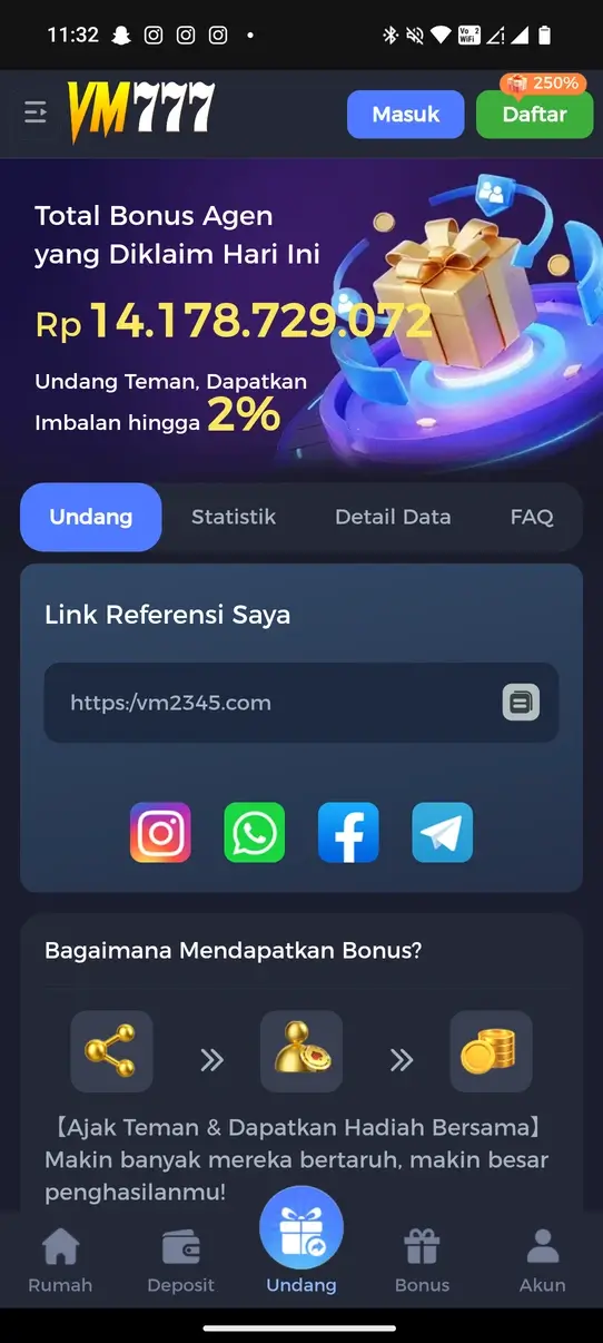Screenshot VM777 APK v9.7