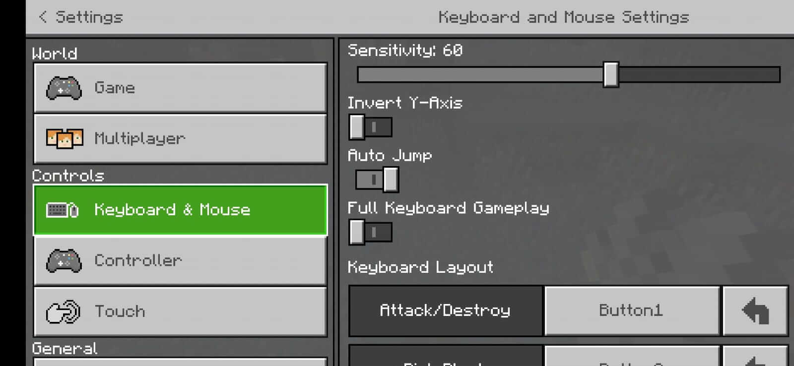 Screenshot Minecraft Bedrock Edition APK